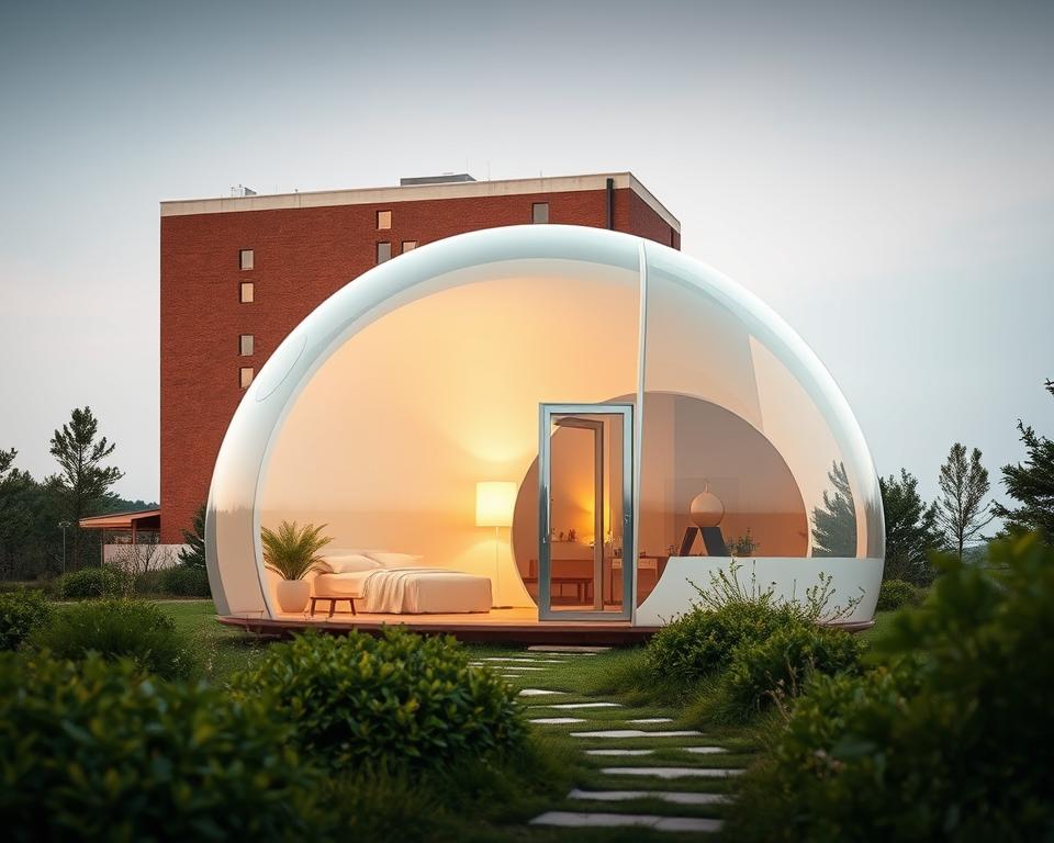 Unterschiede Bubble Hotel traditionelle Hotels